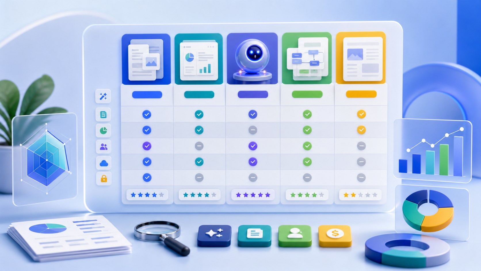 Aperçu Plani pour comparer les solutions de business plan